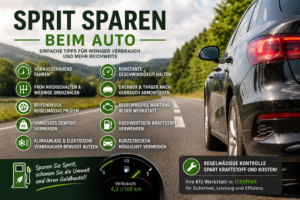Kfz Werkstatt und Spritsparen beim Autofahren